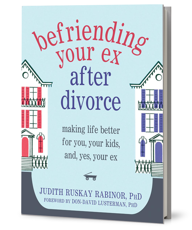 Book Cover, Befriending Your Ex After Divorce