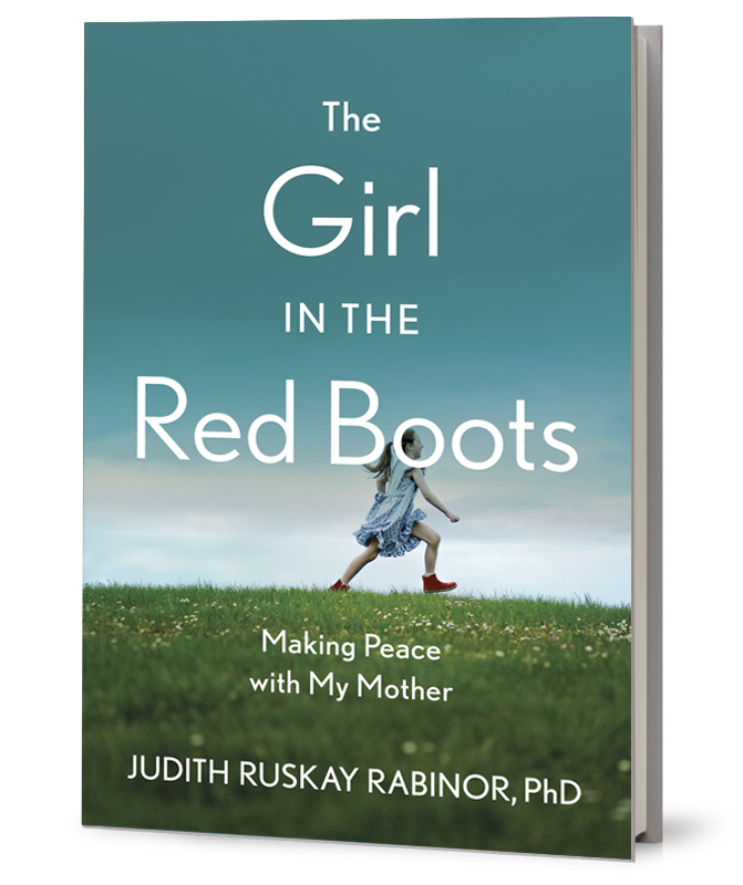 Book Cover, The Girl in the Red Boots: Making Peace with My Mother